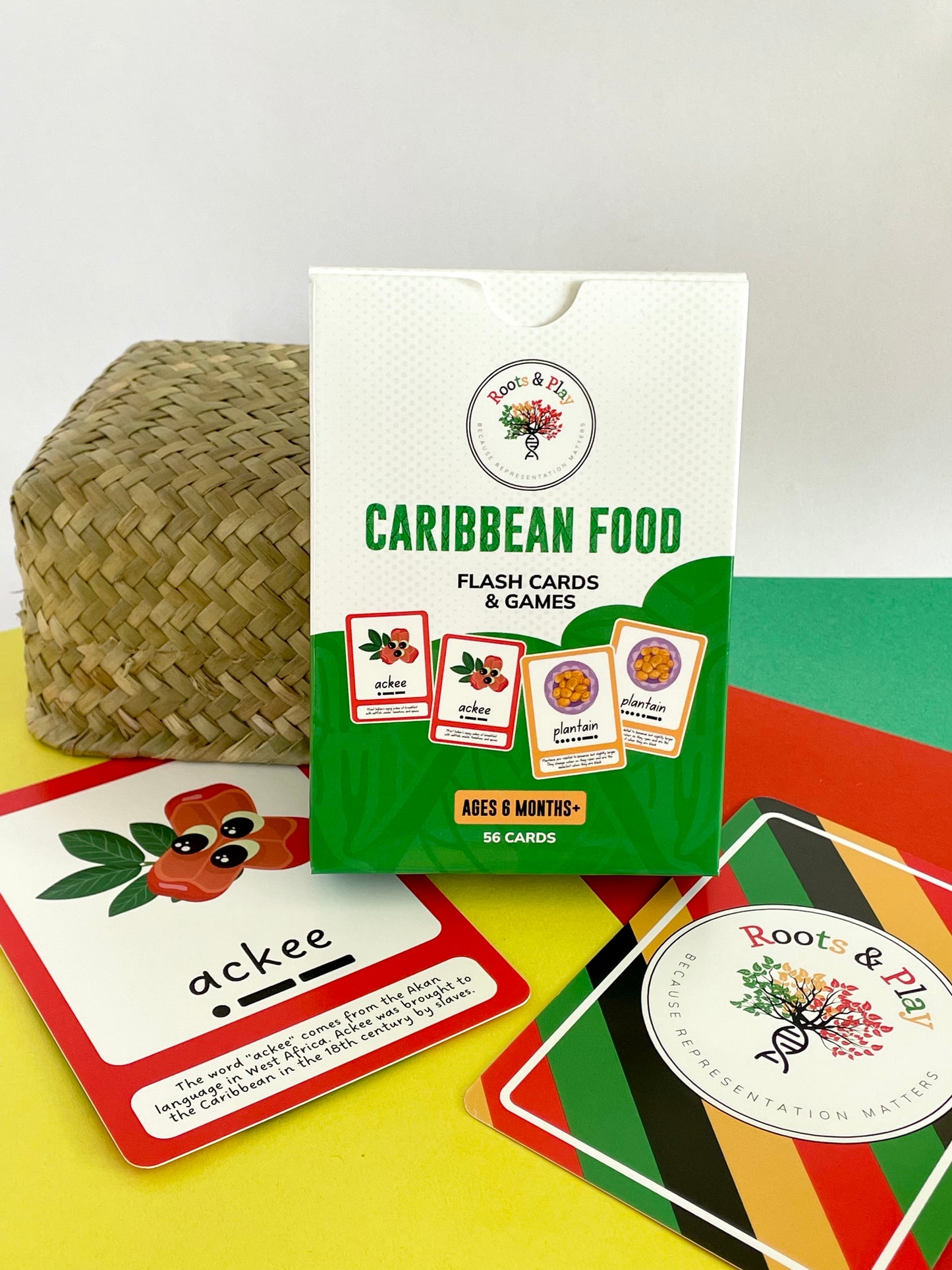 - Children’s flashcards, Caribbean Food Children's Flashcards, - Multicultural toys for school
